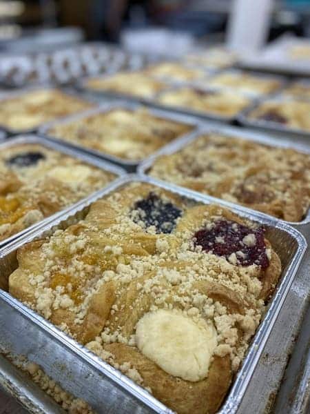 coffee cake crumble