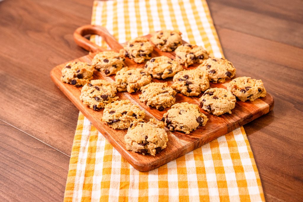 Moist and delicious gluten free chocolate chip cookies